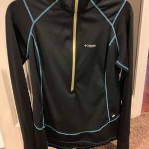 Black Columbia Running shirt